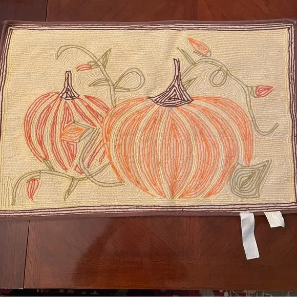 Fall/Autumn Pumpkin Rug/Mat for Bathroom/Kitchen - Picture 3 of 6